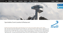 Desktop Screenshot of bergisel.info